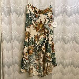 Floral Print Women's Skirt